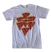Image of Pizza Face Sculpture shirt